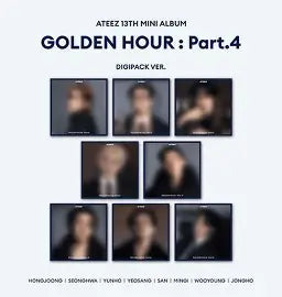 Ateez Golden Hour Pt.4 (digipack ver.)