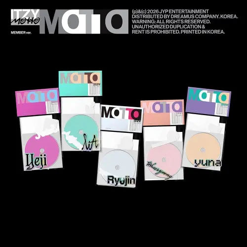 Itzy Motto (member version)